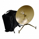 JM090KUE Norsat Journey ManPack 0,9 m Ku-Band Manual Acquire Antenna