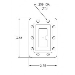 MFC-18253 Microwave C-Band (INSAT) Transmit Reject Filter Model 18253 MFC-18253 Microwave C-Band (INSAT) Transmit Reject Filter Model 18253