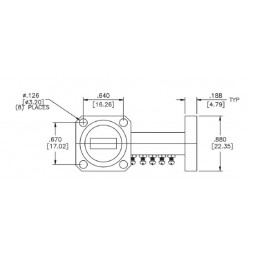 MFC-19609 Microwave Ka-Band Transmit Reject Filter Model 19609 MFC-19609 Microwave Ka-Band Transmit Reject Filter Model 19609