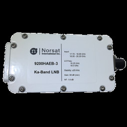9200HAEB-3F Norsat 9000 Ka-Band (17,7-20,2 GHz) Dual-Band Frequency LNB Model 9200HAEB-3F 9200HAEB-3F Norsat 9000 Ka-Band (17,7-20,2 GHz) Dual-Band Frequency LNB Model 9200HAEB-3F