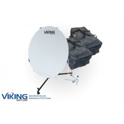 VIKING VS-120QD6LS-KU 1,2 Meter Quick-Deploy Manpack VSAT Tx/Rx Transmit/Receive Antenna System VIKING VS-120QD6LS-KU 1,2 Meter Quick-Deploy Manpack VSAT Tx/Rx Transmit/Receive Antenna System